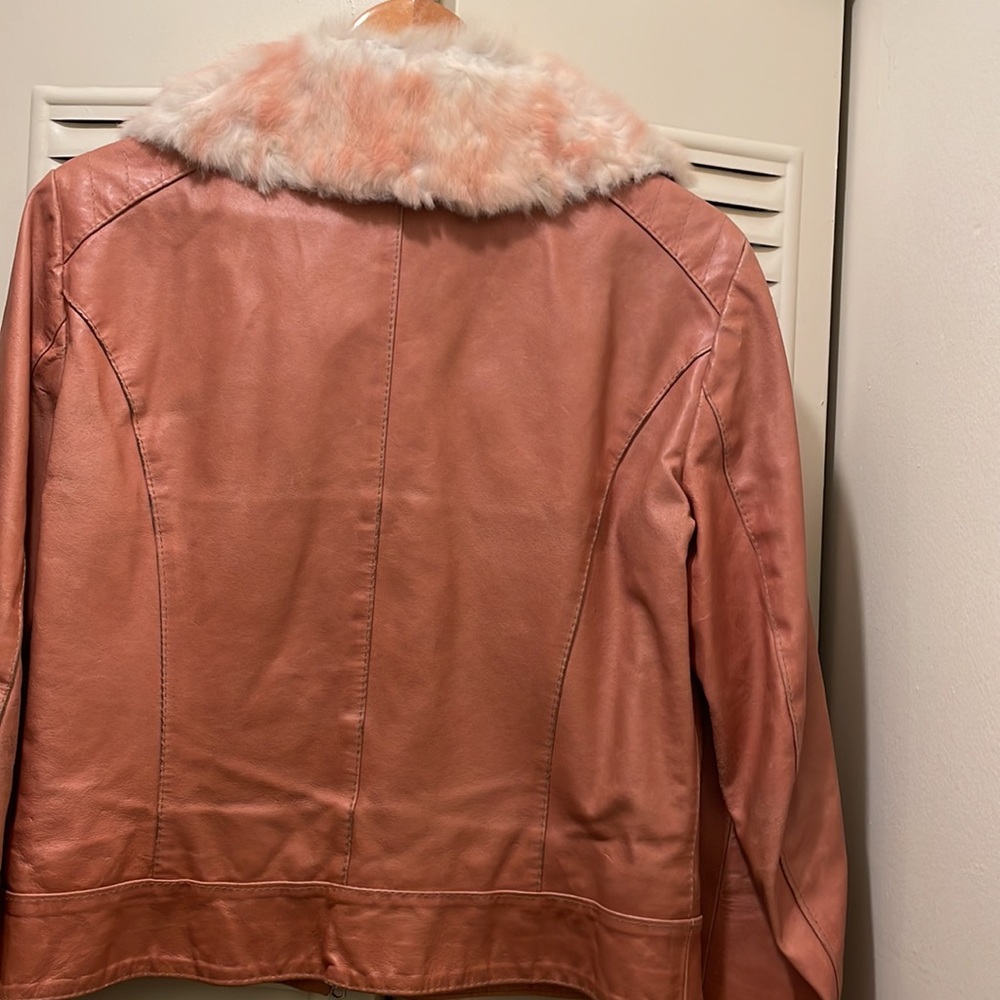 ITALIAN real leather VINTAGE jacket🇮🇹 - Picture 5 of 5